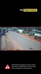 Thrissur: Parked Baleno Rolls Downhill, Crashes into Thar; Highlights Handbrake Negligence