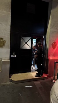 Kylian Mbappé and his brother Ethan Mbappé in Paris