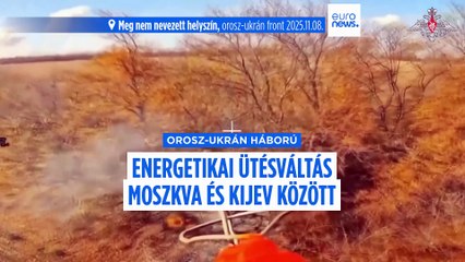 Energetikai ütésváltás Oroszország és Ukrajna között az előző éjjel