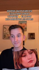 MARINE PLEURE EN ÉCOUTANT SARAH | STAR ACADEMY 2025 ⭐️