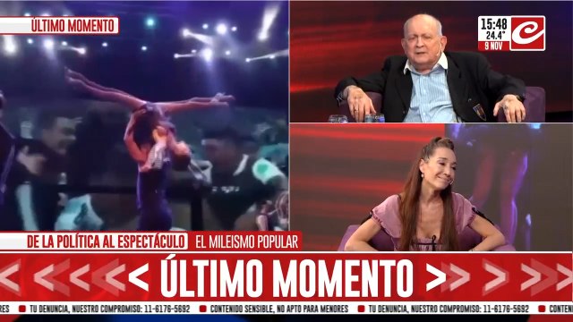 Chiche Gelblung con Mora Godoy