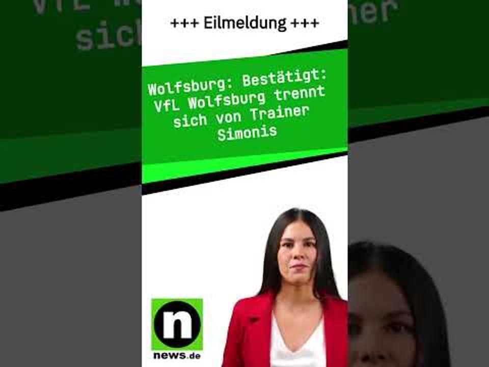 Bestätigt: VfL Wolfsburg trennt sich von Trainer Simonis