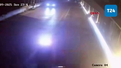 Aydın’da yola savrulan motosikletin sürücüsü öldü; kaza anı kamerada