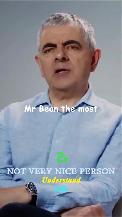 I Don't Like Mr Bean as a Person - Rowan Atkinson