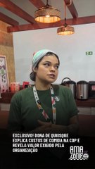 BNews COP30: “A gente não espera ficar milionário”, diz dona de quiosque sobre preços de salgados