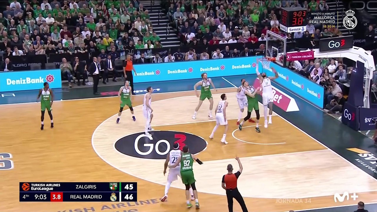 Zalgiris Kaunas Real Madrid Baloncesto Euroleague 2024