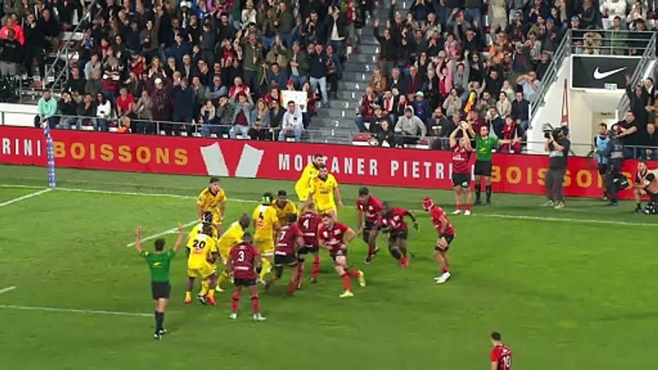 TOP 14 - Essai de Dany PRISO (RCT) - RC Toulon - Stade Rochelais