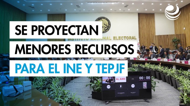 Se proyectan menores recursos para órganos electorales en 2026