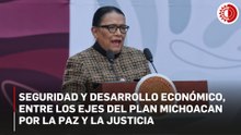 Plan Michoacán por la Paz y la Justicia incluye acciones en sectores económico, social y cultural