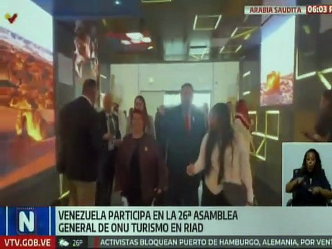 Arabia Saudita | Venezuela participa en la 26ª Asamblea General de la ONU Turismo en Riad
