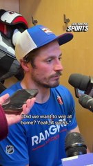 JT Miller devastated after Rangers' loss to Islanders