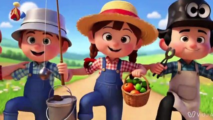 أنشودة المهن 👩‍🚒 | أغاني أطفال بالعربية 🎵 | أغاني تعليمية للأطفال | تعرف على المهن بطريقة ممتعة!