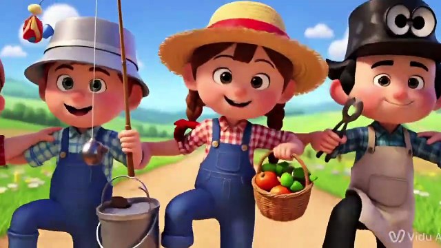 أنشودة المهن 👩‍🚒 | أغاني أطفال بالعربية 🎵 | أغاني تعليمية للأطفال | تعرف على المهن بطريقة ممتعة!