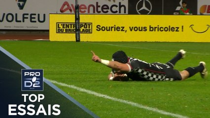 TOP Essais de la J10 – PRO D2 – Saison 2025-2026