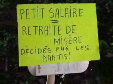 Manif retraite du 22 mai 2008 à Lille