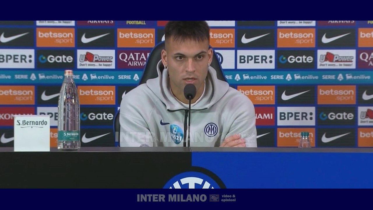 Inter-Lazio 2-0 * Lautaro: abbiamo preparato bene la partita pressando alto la difesa della Lazio.
