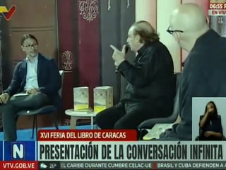 Escritor Ignacio Ramonet: El estatuto del libro es superior porque fija la eternidad