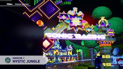 Sonic Racing CrossWorlds (Walkthrough FR) épisode 3: Grand Prix Boom Boo - Vitesse normale [Omega]