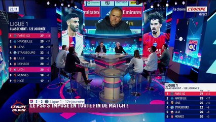 OL 2-3 PSG : Le debrief de l'EDS ! - L'Équipe du Soir - extrait