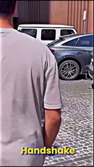 Pakistani boy handshake with indian cricketer suryakumar yadav