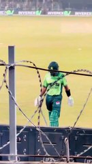 Babar Azam upset with his batting during the match