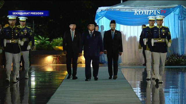 Pesan Prabowo Usai Pimpin Upacara Ziarah Nasional di Taman Makam Pahlawan Kalibata