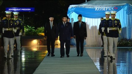Pesan Prabowo Usai Pimpin Upacara Ziarah Nasional di Taman Makam Pahlawan Kalibata