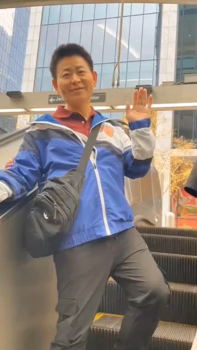 Nelson Wang, a resident of Roosevelt Island, visited The Vessel in The Hudson Yards. The video was shot on November 9, 2025.
