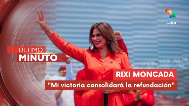Candidata Rixi Moncada exige elecciones libres en Honduras.