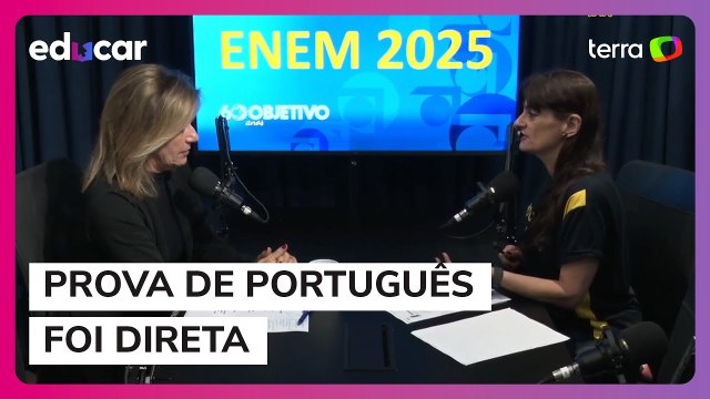 Enem: Prova de Português trouxe textos diretos e questões atuais