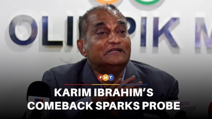 Sports commissioner probes Malaysia Athletics over Karim Ibrahim’s comeback