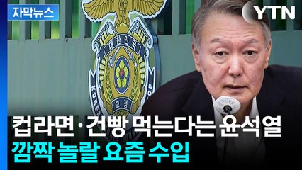 [자막뉴스] 지지자들 움직이기 시작하자...윤석열 통장 상황 / YTN
