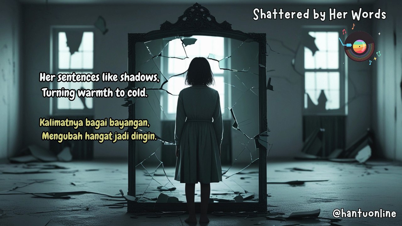 Shattered by Her Words [Lyric + Sub Indo]