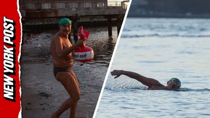 Daredevil swimmer slices through fecal-infested Red Hook channel every day