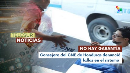 Simulacro electoral en Honduras tuvo fallas de transmisión de resultados