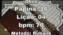 Página: 16 Lição: 04 - Oboé [70 bpm]