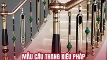 Cầu thang kiểu Pháp – nơi đồng và đá giao hòa trong từng đường nét.