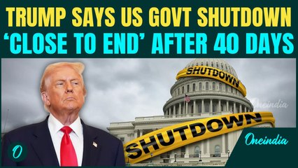 US Government Shutdown BREAKING: Trump Teases End To Historic Shutdown As Senate Strikes Deal!