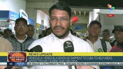 Rander Peña l ‘’We came with 22 professionals of electric energy, transportation and public works''