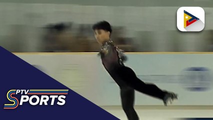 Borromeo at Bautista, dinomina ang Senior Men at Women Category ng National Figure Skating Championships