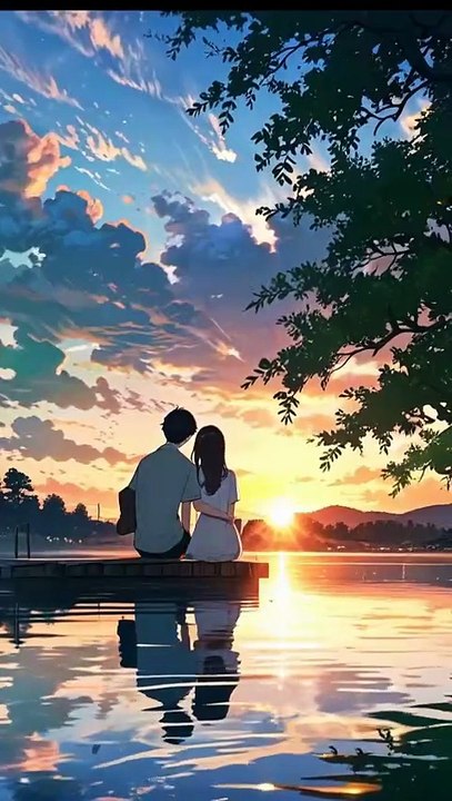 Lakeside Evening Moment
