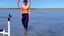 He Made a Gym Out of ICE… Literally
