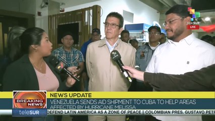 VENEZUELA l Cuban ambassador to Venezuela, Jorge Mayo, thanks the Bolivarian government for its aid