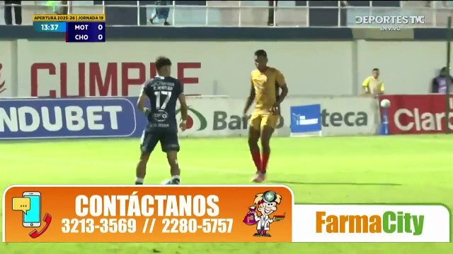 Motagua 2 - 1 CD Choloma | Jornada 19 | Liga Nacional - Apertura 2025 - 2026