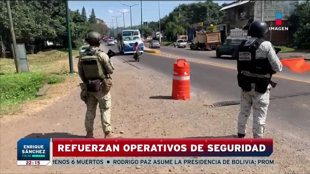 Refuerzan operativos en Michoacán a una semana del asesinato de Manzo | Imagen Noticias Fin de Semana