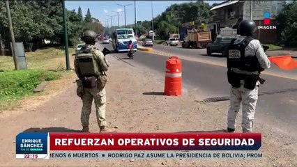 Refuerzan operativos en Michoacán a una semana del asesinato de Manzo | Imagen Noticias Fin de Semana