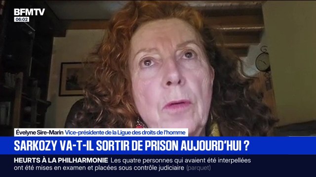 Demande de mise en liberté de Nicolas Sarkozy: On peut penser (qu'il) ne remplit plus les conditions de la détention provisoire , estime la vice-présidente de la Ligue des droits de l'homme