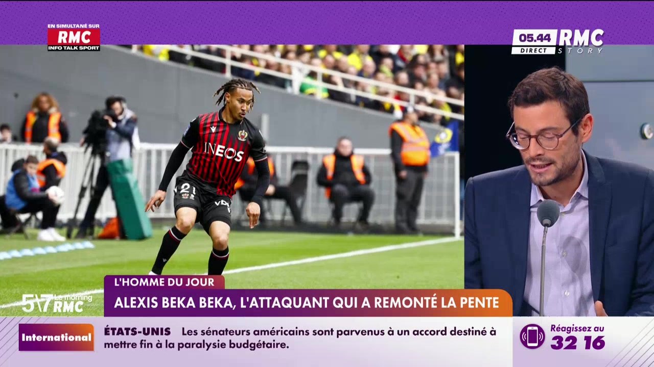 Le Portrait de Virginie Phulpin : Alexis Beka Beka, l'attaquant qui a remonté la pente - 10/11