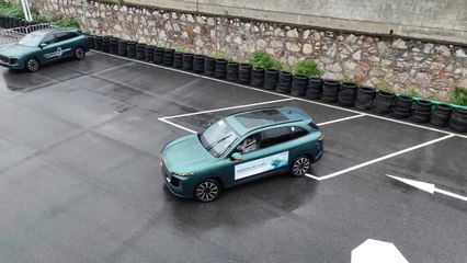 This is how LEPAS' autonomous parking system works - it finds a free space and parks without a driver