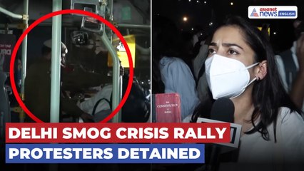 Delhi Police Detain Protesters at India Gate Amid Growing Anger Over Toxic Air